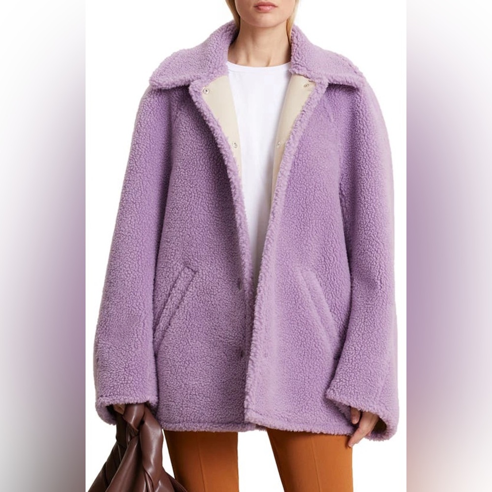 A.L.C. Lavender Teddy Coat